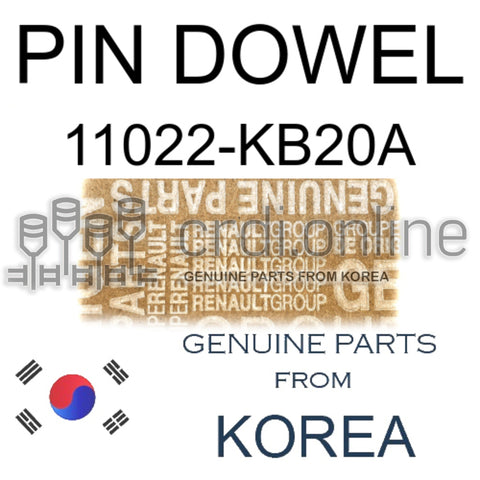 PIN DOWEL [ORIGINAL] 11022-KB20A 11022KB20A 11022 KB20A