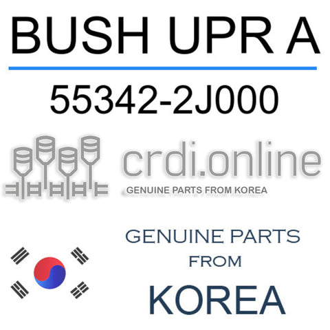 BUSH UPR A [ORIGINAL] 55342-2J000 553422J000 55342 2J000