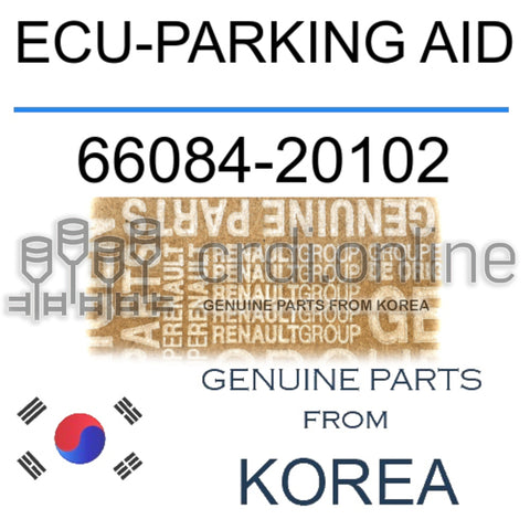 ECU-PARKING AID [ORIGINAL] 66084-20102 6608420102 66084 20102