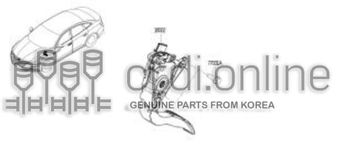 LEVER COMPLETE-ACCELW/DRUM 18002-3067R 180023067R 18002 3067R