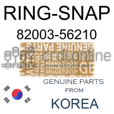 RING-SNAP [ORIGINAL] 82003-56210 8200356210 82003 56210