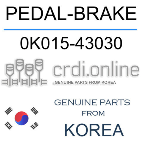 PEDAL-BRAKE [ORIGINAL] 0K015-43030 0K01543030 0K015 43030