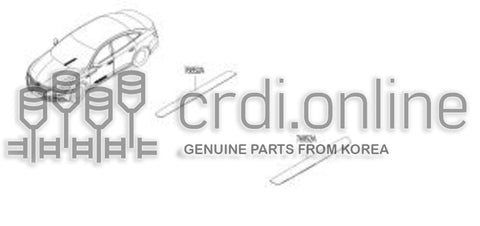 PLATE-KICKINGFRONT 76853-5106R 768535106R 76853 5106R