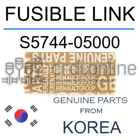 FUSIBLE LINK [ORIGINAL] S5744-05000 S574405000 S5744 05000