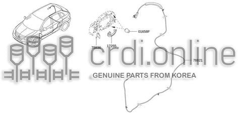 DAMPER-FUEL FILLER [ORIGINAL] J1658-00393 J165800393 J1658 00393