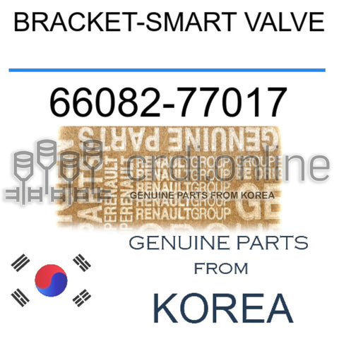 BRACKET-SMART VALVE [ORIGINAL] 66082-77017 6608277017 66082 77017