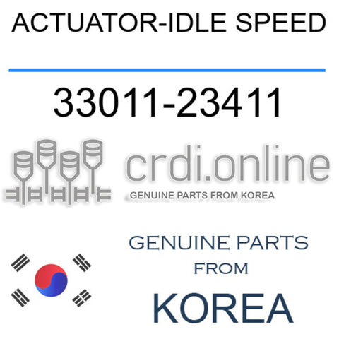 ACTUATOR-IDLE SPEED [ORIGINAL] 33011-23411 3301123411 33011 23411