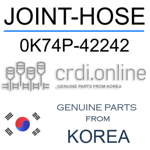JOINT-HOSE [ORIGINAL] 0K74P-42242 0K74P42242 0K74P 42242