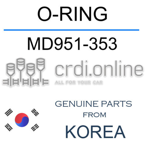 O-RING [ORIGINAL] MD951-353 MD951353 MD951 353