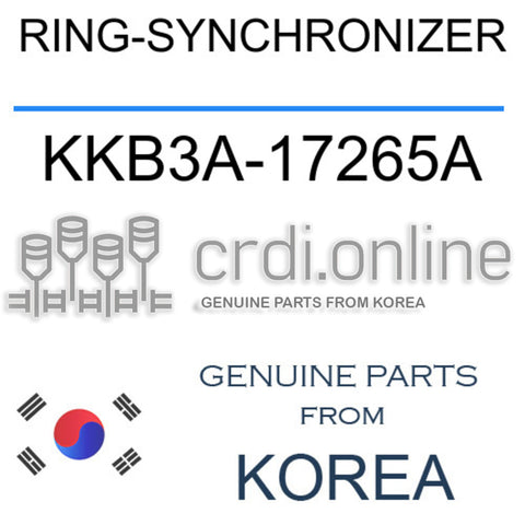 RING-SYNCHRONIZER [ORIGINAL] KKB3A-17265A KKB3A17265A KKB3A 17265A