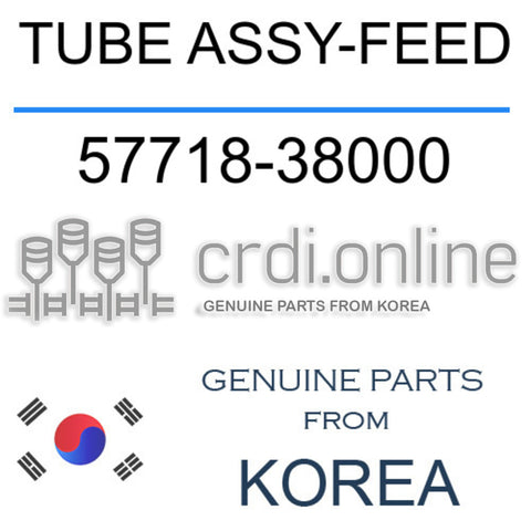 TUBE ASSY-FEED [ORIGINAL] 57718-38000 5771838000 57718 38000