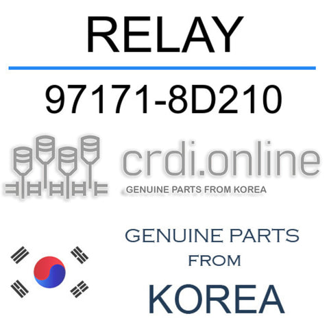 RELAY [ORIGINAL] 97171-8D210 971718D210 97171 8D210
