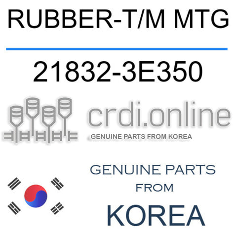 RUBBER-T/M MTG [ORIGINAL] 21832-3E350 218323E350 21832 3E350