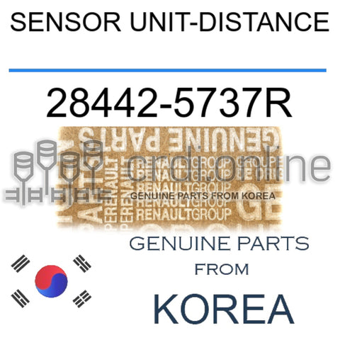 SENSOR UNIT-DISTANCE [ORIGINAL] 28442-5737R 284425737R 28442 5737R