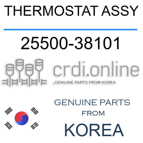 THERMOSTAT ASSY [ORIGINAL] 25500-38101 2550038101 25500 38101