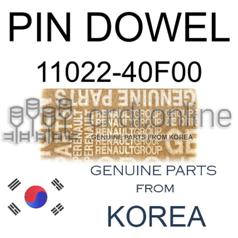 PIN DOWEL [ORIGINAL] 11022-40F00 1102240F00 11022 40F00