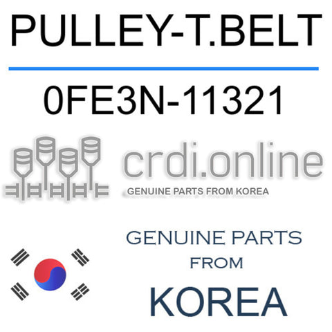 PULLEY-T.BELT [ORIGINAL] 0FE3N-11321 0FE3N11321 0FE3N 11321
