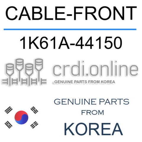 CABLE-FRONT [ORIGINAL] 1K61A-44150 1K61A44150 1K61A 44150
