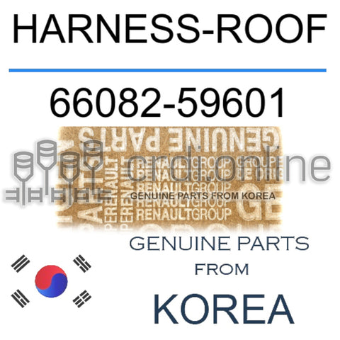 HARNESS-ROOF [ORIGINAL] 66082-59601 6608259601 66082 59601