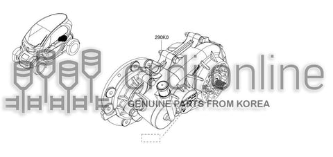GEAR-REDUCTION 290K0-1527R 290K01527R 290K0 1527R