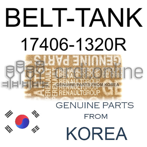 BELT-TANK [ORIGINAL] 17406-1320R 174061320R 17406 1320R