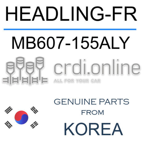HEADLING-FR [ORIGINAL] MB607-155ALY MB607155ALY MB607 155ALY