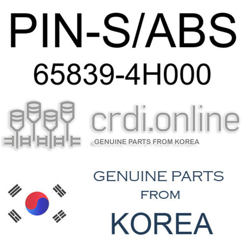 PIN-S/ABS 65839-4H000 658394H000 65839 4H000