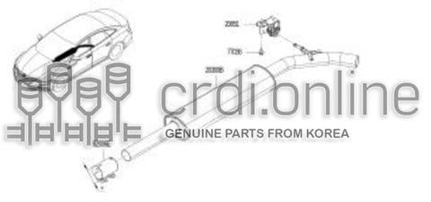 MOUNTING-EXHAUSTRUBBER 20651-3912R 206513912R 20651 3912R