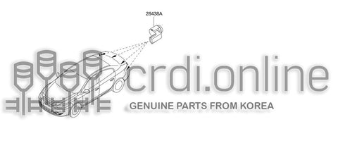 SENSOR UNIT-DISTANCE 28442-6635R 284426635R 28442 6635R