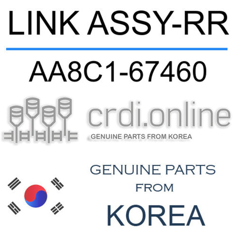 LINK ASSY-RR [ORIGINAL] AA8C1-67460 AA8C167460 AA8C1 67460