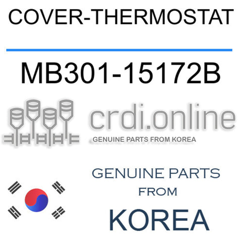 COVER-THERMOSTAT MB301-15172B MB30115172B MB301 15172B