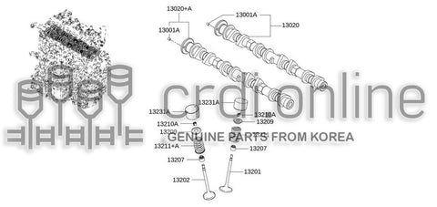 SEAL-OILVALVE [ORIGINAL] 13207-84A00 1320784A00 13207 84A00