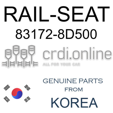 RAIL-SEAT [ORIGINAL] 83172-8D500 831728D500 83172 8D500