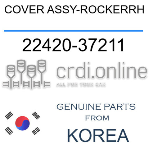 COVER ASSY-ROCKERRH [ORIGINAL] 22420-37211 2242037211 22420 37211