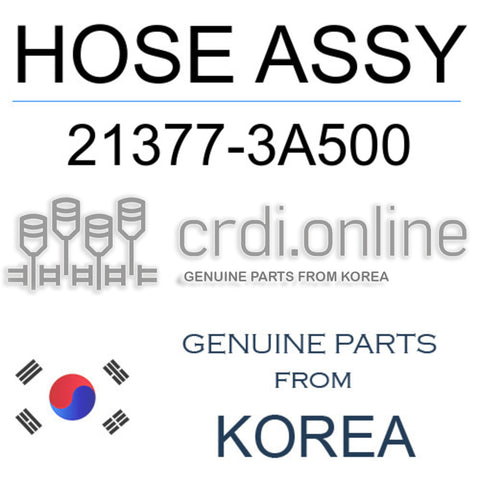 HOSE ASSY [ORIGINAL] 21377-3A500 213773A500 21377 3A500