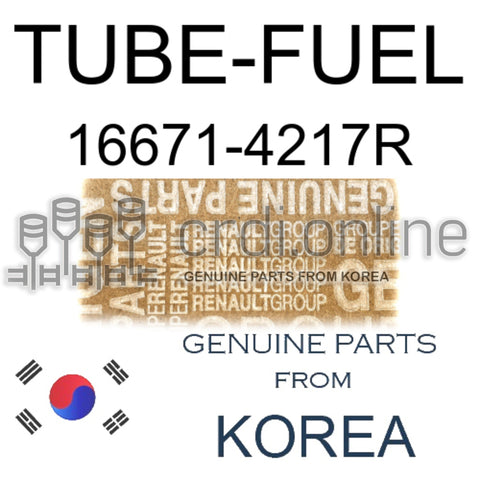 TUBE-FUEL [ORIGINAL] 16671-4217R 166714217R 16671 4217R