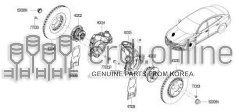 NUT-SPINDLE 82009-64242 8200964242 82009 64242