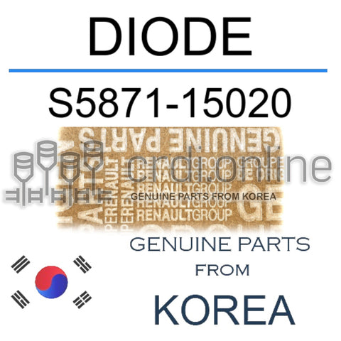 DIODE [ORIGINAL] S5871-15020 S587115020 S5871 15020