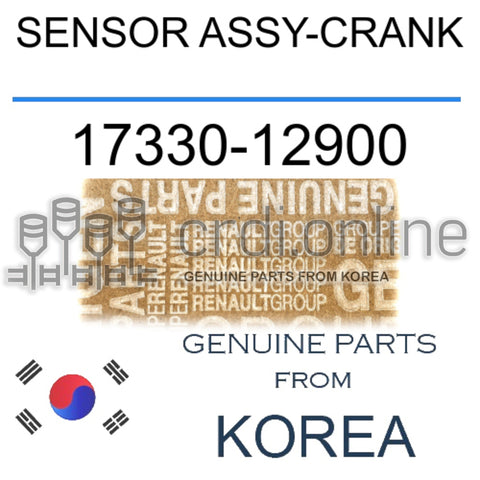 SENSOR ASSY-CRANK [ORIGINAL] 17330-12900 1733012900 17330 12900