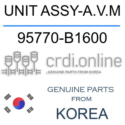 UNIT ASSY-A.V.M [ORIGINAL] 95770-B1600 95770B1600 95770 B1600