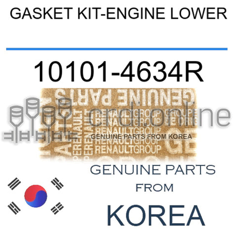 GASKET KIT-ENGINE LOWER [ORIGINAL] 10101-4634R 101014634R 10101 4634R