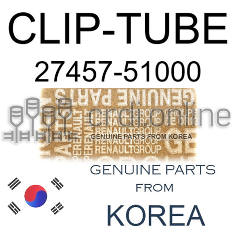 CLIP-TUBE [ORIGINAL] 27457-51000 2745751000 27457 51000