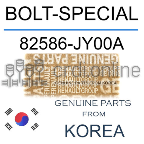 BOLT-SPECIAL [ORIGINAL] 82586-JY00A 82586JY00A 82586 JY00A