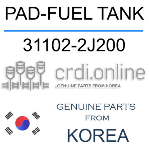 PAD-FUEL TANK [ORIGINAL] 31102-2J200 311022J200 31102 2J200