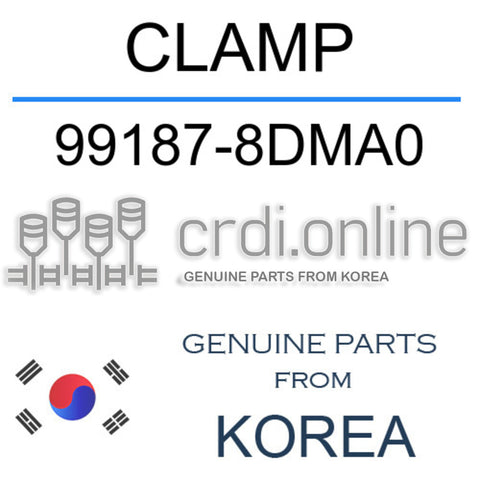 CLAMP 99187-8DMA0 991878DMA0 99187 8DMA0