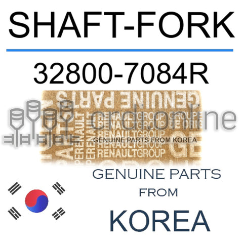 SHAFT-FORK [ORIGINAL] 32800-7084R 328007084R 32800 7084R