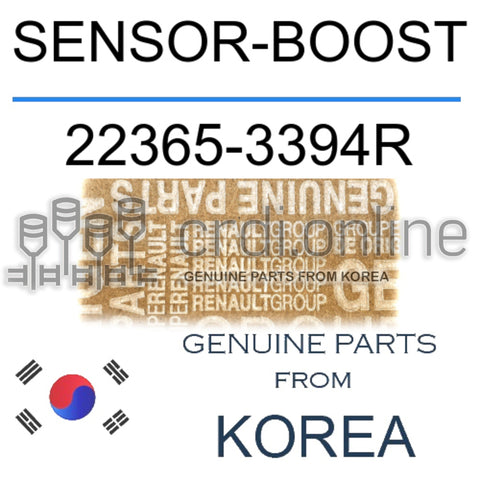 SENSOR-BOOST [ORIGINAL] 22365-3394R 223653394R 22365 3394R