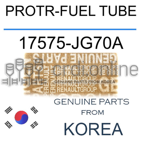 PROTR-FUEL TUBE [ORIGINAL] 17575-JG70A 17575JG70A 17575 JG70A