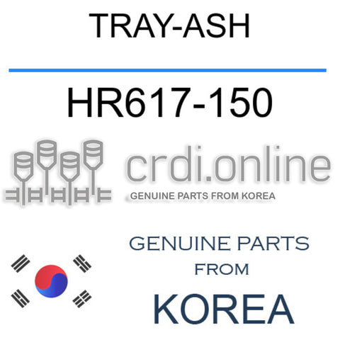 TRAY-ASH [ORIGINAL] HR617-150 HR617150 HR617 150