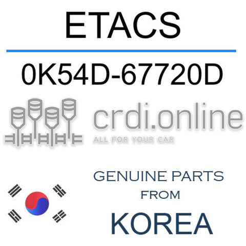ETACS [ORIGINAL] 0K54D-67720D 0K54D67720D 0K54D 67720D